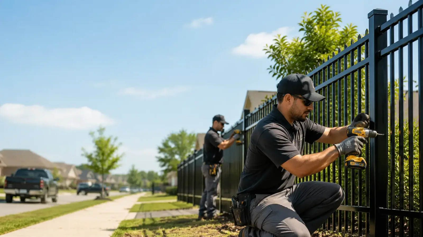 Metal Fence Installation in Roopville, GA